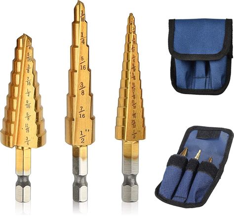 sheet metal step drill|stepped drill bit for metal.